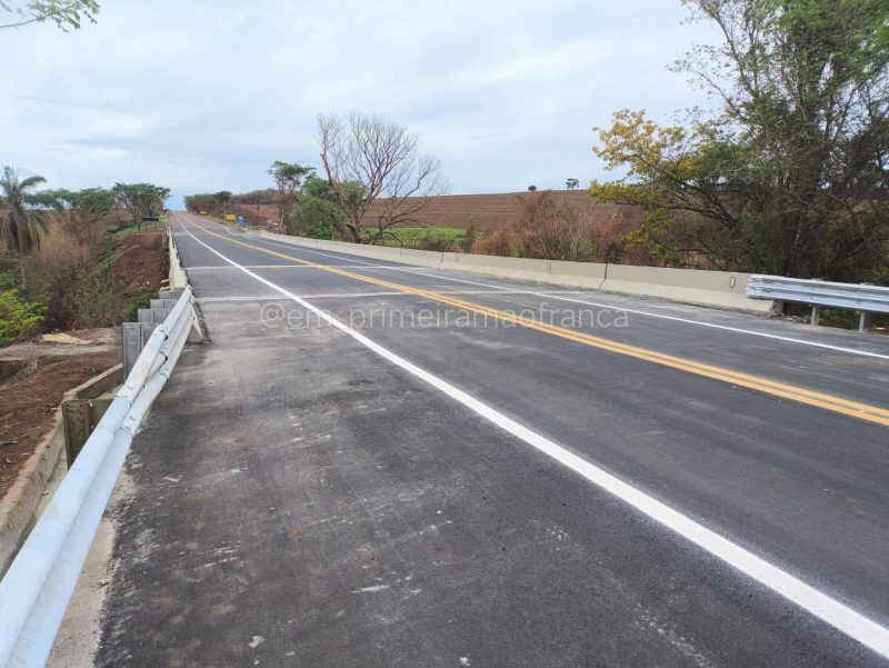 DER libera tráfego sobre o Rio Salgado, na rodovia Prefeito Fábio Talarico