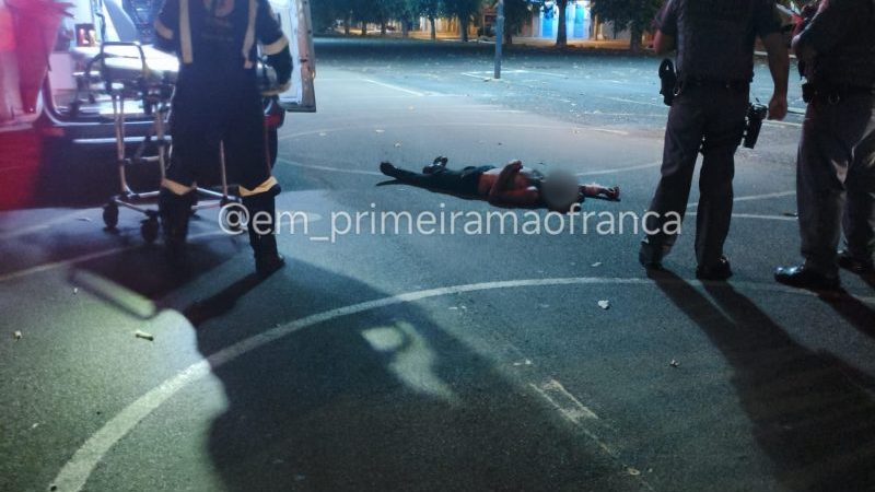 Homem é socorrido com diversos ferimentos após agressão
