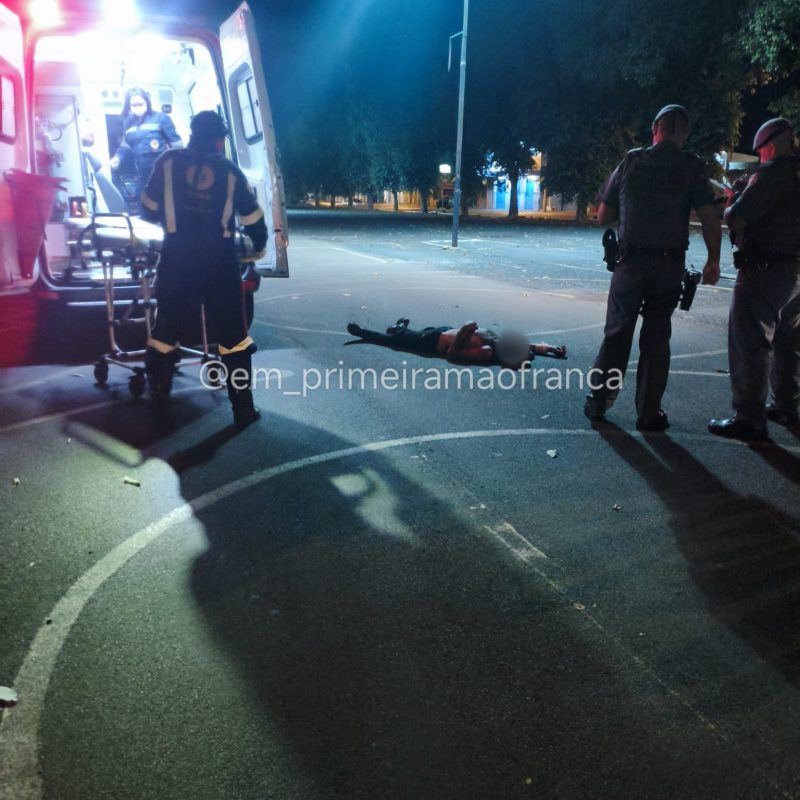 Homem é socorrido com diversos ferimentos após agressão