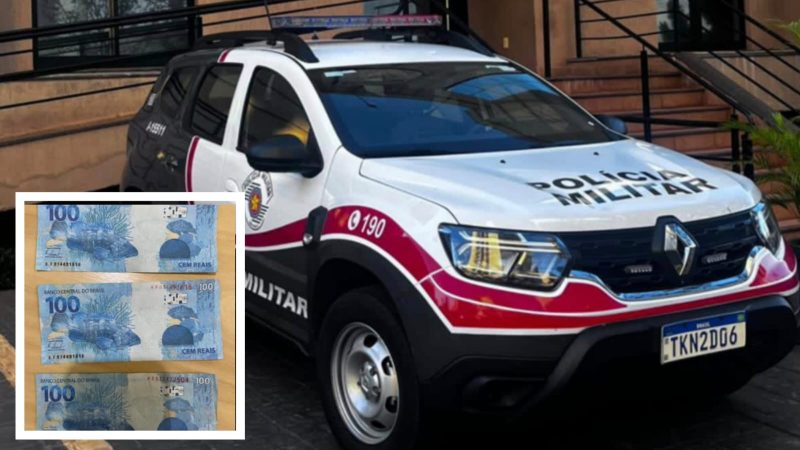 Casal é detido após pagar combustível com nota falsa na região
