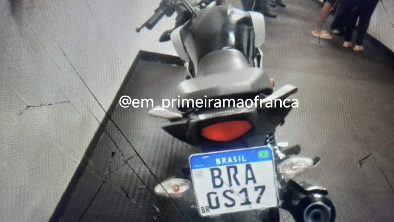 Motocicleta furtada é recuperada e homem é preso por receptação em Franca