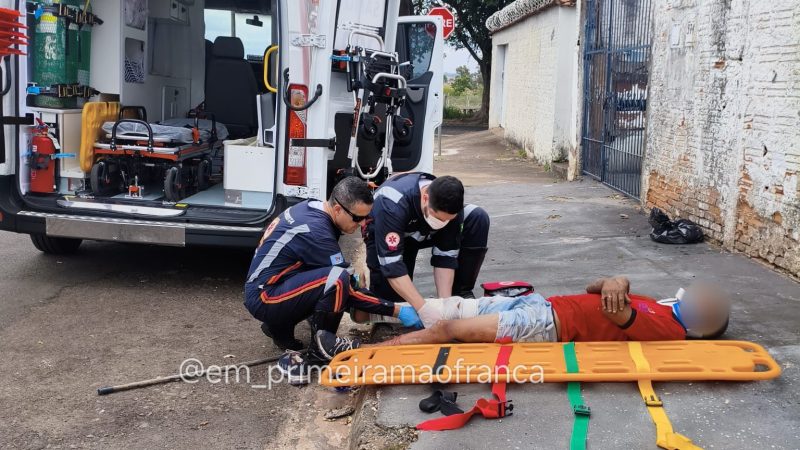 Homem é espancado e fica gravemente ferido no bairro Santa Luzia
