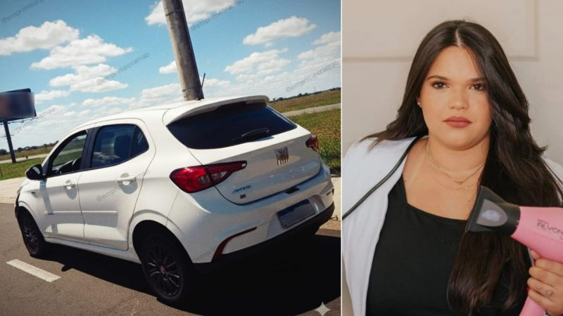Carro de cabeleireira assassinada em Uberaba é encontrado abandonado em Franca