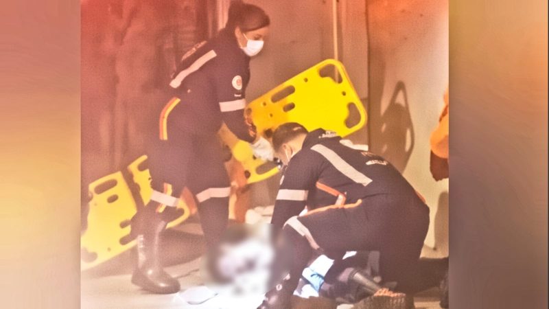 Acidente grave deixa dois jovens feridos no Jardim Aeroporto, em Franca