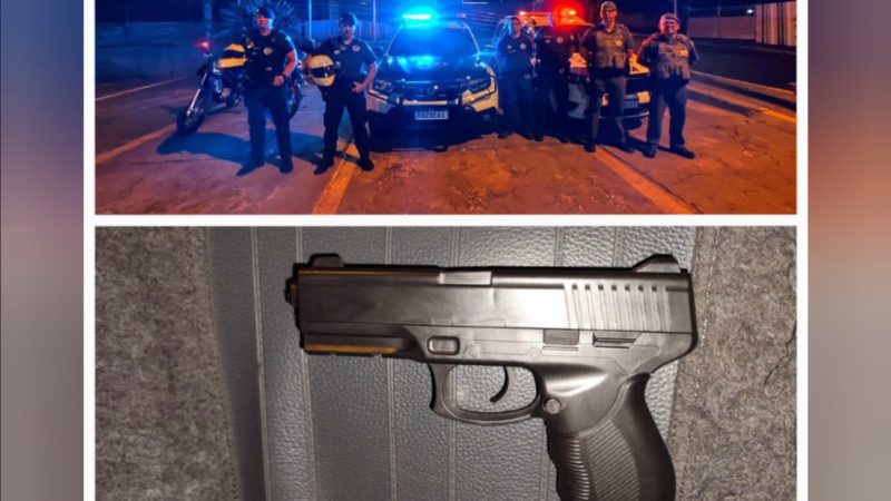 Homem é detido com simulacro de arma de fogo após tumulto em campeonato de futebol em Rifaina