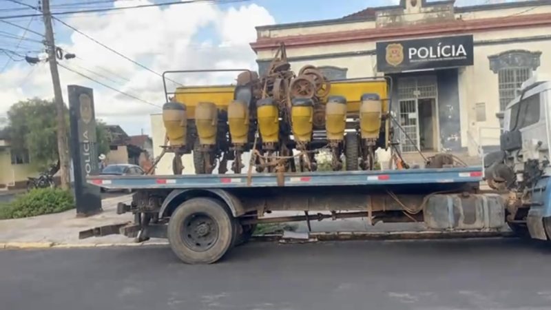 Plantadeira avaliada em R$ 20 mil é recuperada pela Polícia Civil