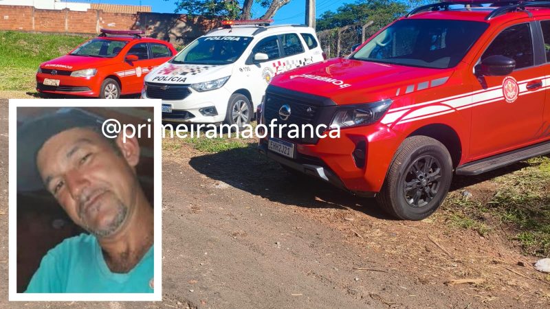 Homem que estava desaparecido é encontrado morto em córrego na zona Norte de Franca
