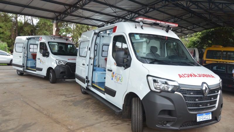 Franca recebe duas novas ambulâncias UTI para reforçar atendimento