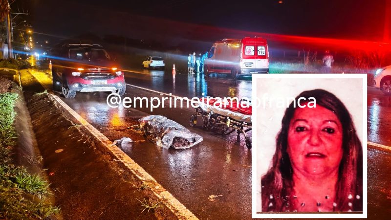 Mulher morre após ser atropelada por veículo na rodovia Tancredo Neves