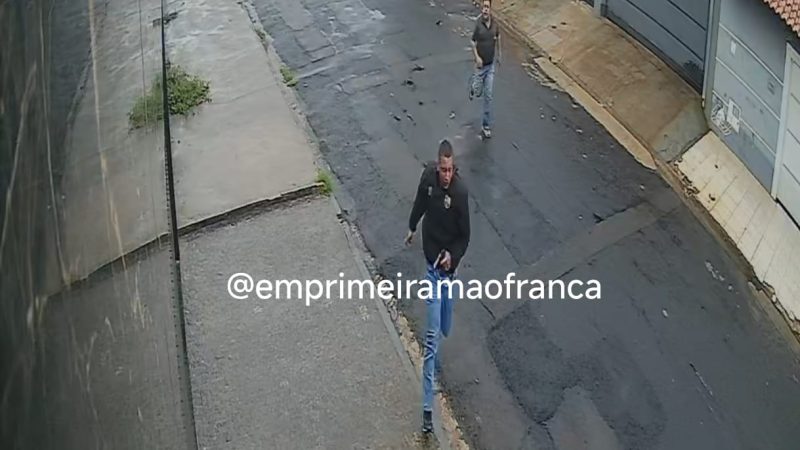 Morador é agredido por criminoso durante tentativa de assalto em Franca