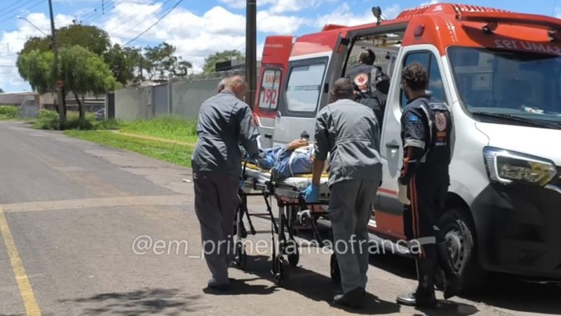Trabalhador fica ferido após cair de telhado no Distrito Industrial, em Franca