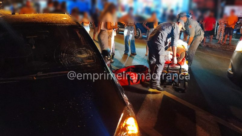 Motorista com sinais de embriaguez atropela família na Avenida Brasil, em Franca