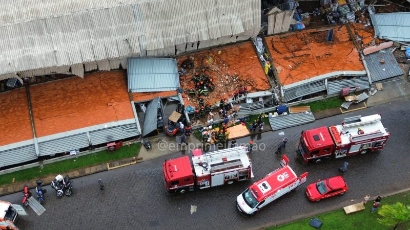 Uma pessoa morreu e outras ficaram feridas após desabamento em empresa de Franca