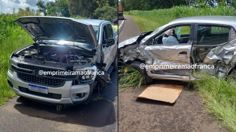 Acidente na Cândido Portinari por pouco não termina em tragédia