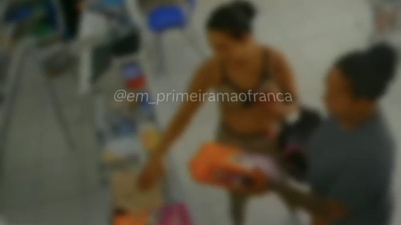 Mulheres se passam por clientes e furtam loja na Presidente Vargas, em Franca
