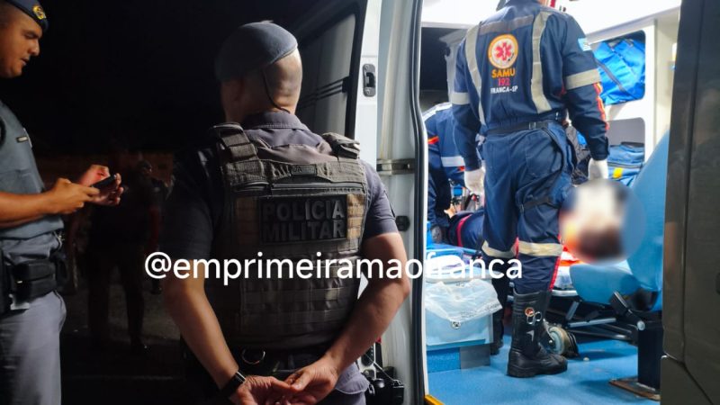 Briga entre vizinhos termina com três feridos na região norte de Franca