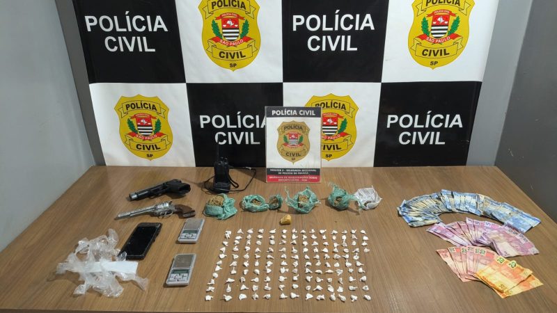 DISE prende homem por tráfico de drogas e violência doméstica no Leporace