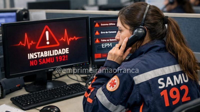 Instabilidade no 192 preocupa usuários do SAMU em Franca e região