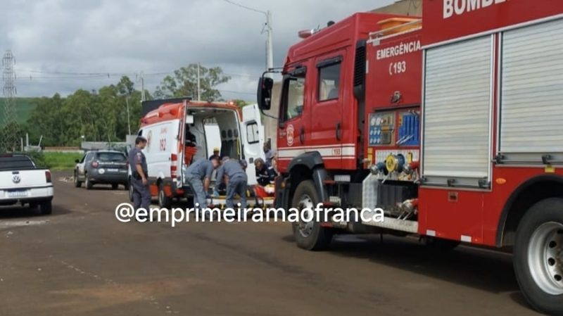 Trabalhador sofre ferimento grave em desabamento na região