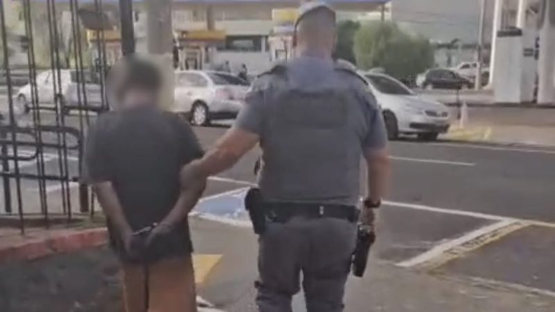 Procurado por roubo é preso pela Polícia Militar em Franca