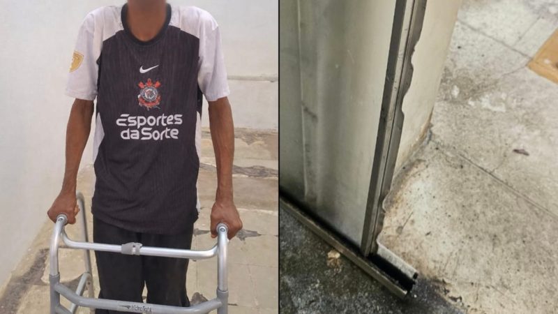 Homem é preso após ameaçar vigilante e danificar porta de pronto-socorro em Franca