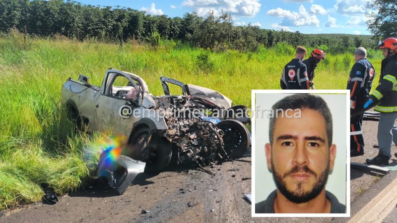 Vítima de colisão frontal entre carro e caminhão em rodovia é identificada