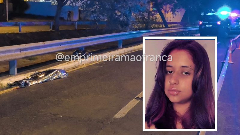 Adolescente de 15 anos morre após acidente de moto na Avenida Ismael Alonso y Alonso, em Franca