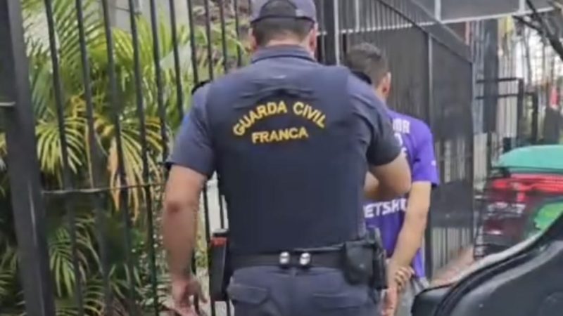 Homem é detido pela GCM após furto em ótica na área central de Franca
