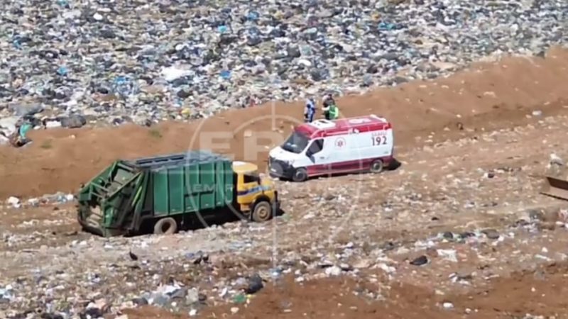 Trabalhador morre após ser atropelado por caminhão em aterro sanitário em Franca