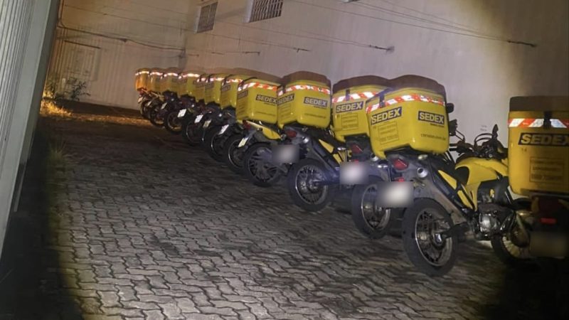 Homem é preso após tentar furtar baterias de motos dos Correios em Franca