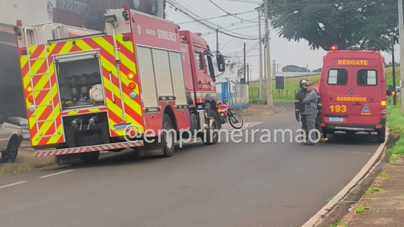 Princípio de incêndio mobiliza Corpo de Bombeiros em empresa no Jardim Alvorada, em Franca