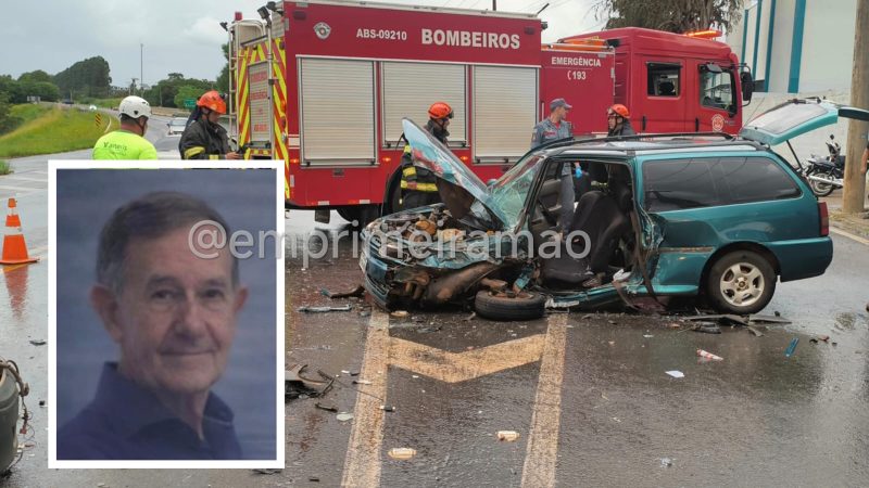 Idoso vítima de grave acidente em avenida de Franca morre na Santa Casa