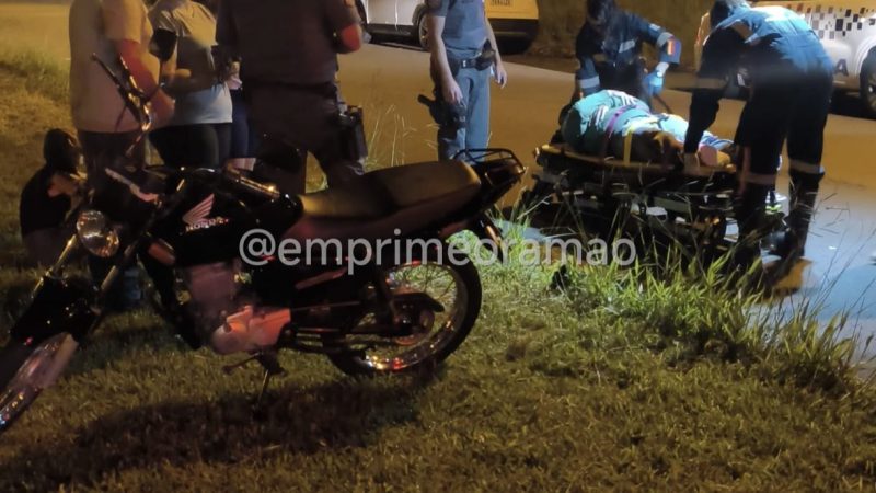 Colisão entre moto e bicicleta deixa dois feridos no João Liporoni em Franca
