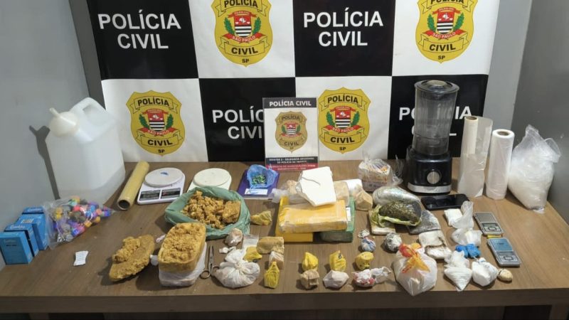 DISE apreende drogas avaliadas em cerca de R$ 500 mil e prende traficante em Franca