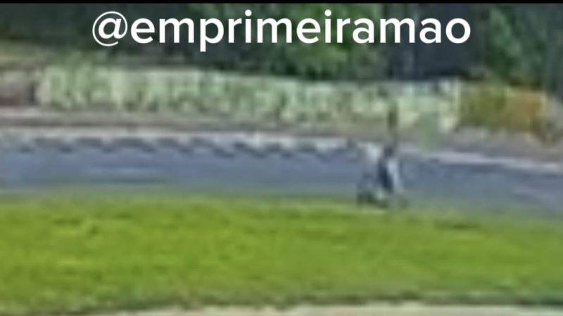 Motociclista fica ferido após sofrer queda de moto em avenida de Franca