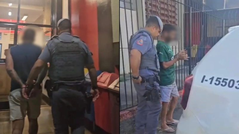 Polícia Militar captura dois procurados pela Justiça em Franca