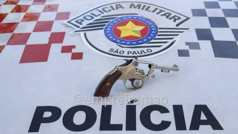Homem é preso em Aramina por porte ilegal de arma de fogo