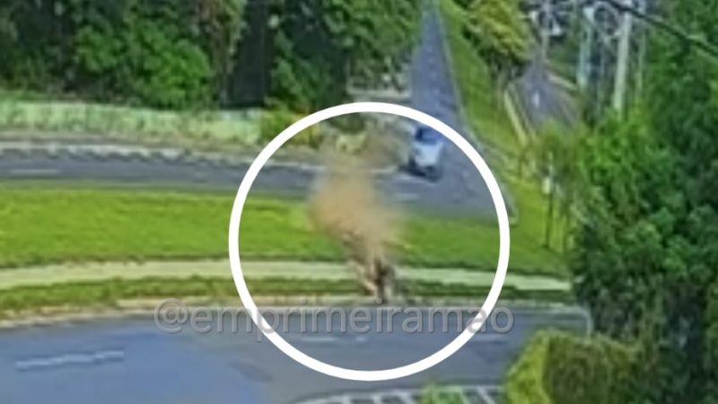 Queda de motocicleta volta a ser registrada em avenida de Franca