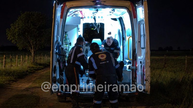 Adolescente esfaqueia pai ao tentar defender mãe na zona rural de Patrocínio Paulista