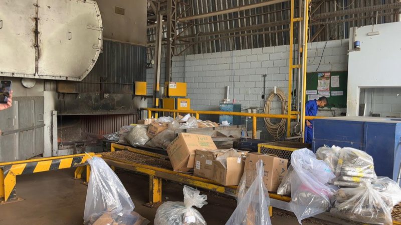 Polícia Civil incinera drogas avaliadas em quase R$ 2,5 milhões