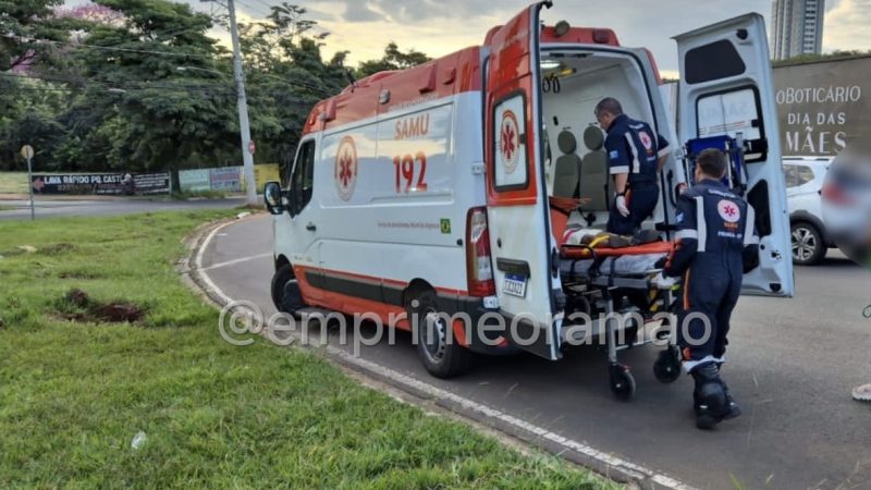 Colisão entre dois veículos em avenida de Franca deixa criança ferida