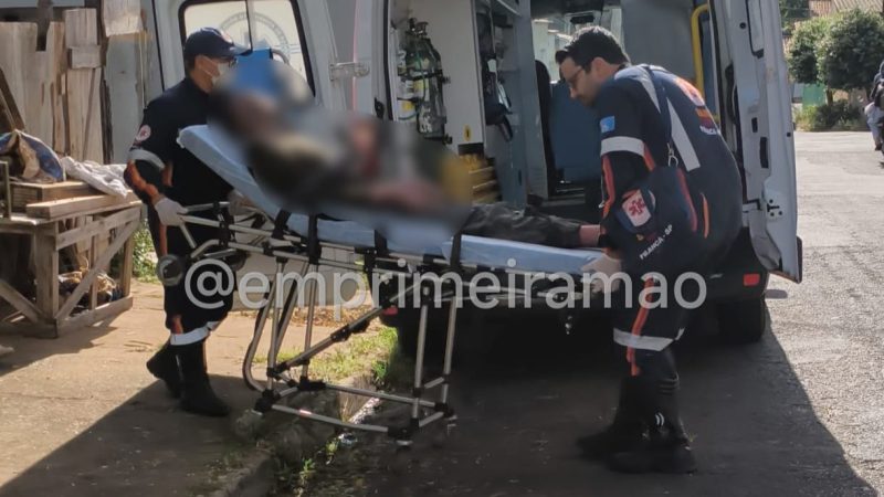 Homem é socorrido em estado grave após explosão em residência em Franca
