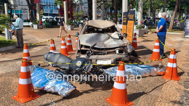 Campanha Maio Amarelo de prevenção a acidentes de trânsito é iniciada em Franca