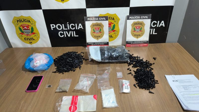 DISE prende homem por tráfico de drogas durante operação no Parque do Horto em Franca