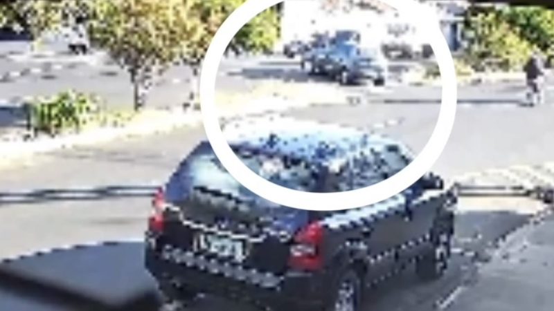 Motorista fica ferida após avançar parada obrigatória e causar acidente em Franca