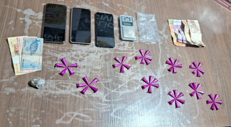 PM prende dois homens por tráfico de drogas no Parque do Horto em Franca