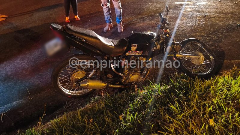 Grave acidente deixa motociclista ferido na zona oeste de Franca