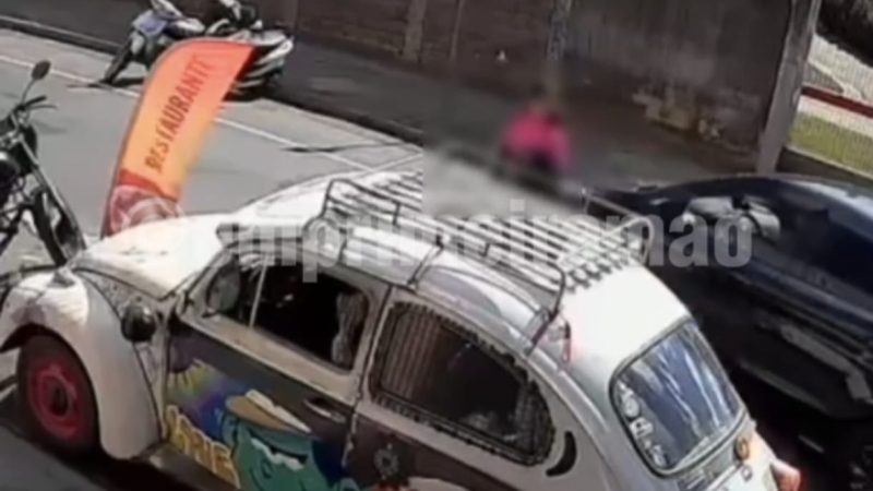 Jovem é atropelada por carro no Parque Universitário