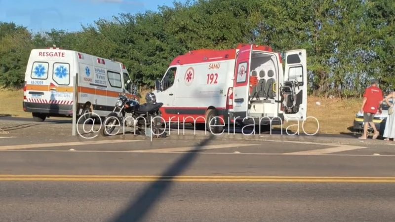Motorista faz conversão proibida e causa acidente em Franca