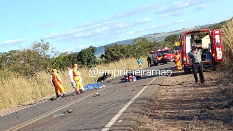 Grave acidente entre Sacramento e Rifaina deixa duas vítimas fatais
